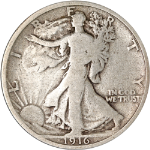 1916-P Walking Liberty Half