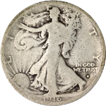 1916-S Obverse Walking Liberty Half