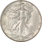 1945-D Walking Liberty Half