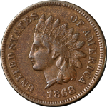 1868 Indian Cent Choice VF/XF Great Eye Appeal Nice Strike