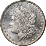 1878-S Morgan Silver Dollar PCGS MS65 Blast White Great Eye Appeal