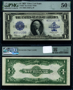 FR. 237 $1 1923 Silver Certificate PMG AU50 EPQ