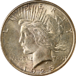 1925-S Peace Dollar NGC MS64 Great Eye Appeal Nice Strike Fantastic Luster