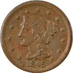 1845 Large Cent