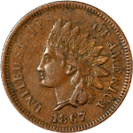 1867 Indian Cent