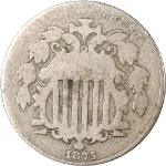 1875 Shield Nickel