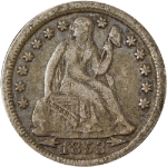 1853-P Seated Liberty Dime - Arrows AT Date