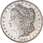 1880-O Morgan Silver Dollar - Proof-Like, Micro 'O'