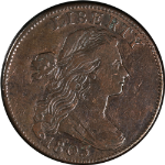 1803 Large Cent &#39;Small Date, Small Fraction&#39; Nice VF/XF S.254 R.2 Nice Strike