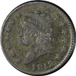 1812 Large Cent 'Large Date' VF/XF Details S.288 R.3 Nice Strike