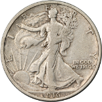 1916-P Walking Liberty Half Choice VF+ Nice Eye Appeal Nice Strike