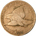 1858 Flying Eagle Cent