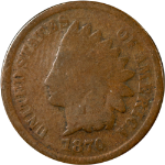 1870 Indian Cent