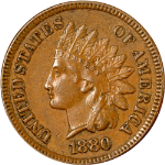 1880 Indian Cent - Choice