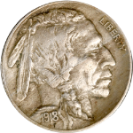 1918-P Buffalo Nickel