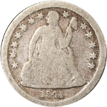 1841-P Seated Liberty Dime