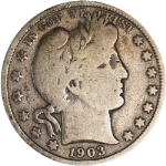 1903-O Barber Half Dollar