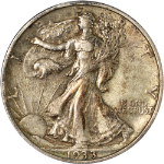 1933-S Walking Liberty Half