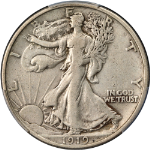 1919-P Walking Liberty Half PCGS VF20 Nice Eye Appeal Nice Strike