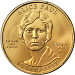 2012-W First Spouse Gold $10 Alice Paul PCGS MS69 1st Strike - STOCK