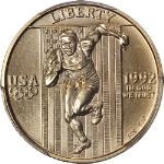 1992-W Olympics Commemorative Gold $5 PCGS MS70