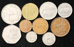 1942-96 Ireland Animal Coins - 10 Different Denominations - 10pc Bulk Lot