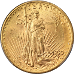 1910-D Saint-Gaudens Gold $20 PCGS MS64 Superb Eye Appeal Strong Strike