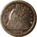 1841-O Seated Liberty Dime