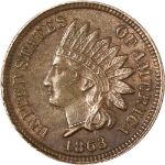 1863 Indian Cent