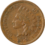 1879 Indian Cent - Choice+