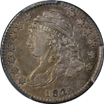 1821 Bust Dime Small Date PCGS AU Details Nice Eye Appeal Nice Strike