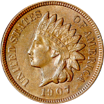 1907 Indian Cent