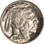 1934-P Buffalo Nickel - Choice++