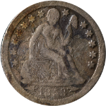 1853-O Seated Liberty Dime - Arrows At Date