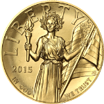 2015-W American Liberty Series $100 Gold High Relief OGP &amp; COA