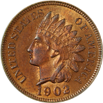 1902 Indian Cent