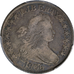 1806 Bust Half Dollar Pointed 6, Stem PCGS VF20 Nice Eye Appeal Nice Strike