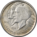 1937 Arkansas Commem Half Dollar PCGS MS65 Nice Eye Appeal Strong Strike