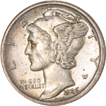 1926-P Mercury Dime