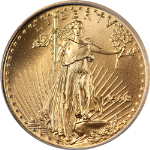 1998 Gold American Eagle $5 ICG MS70