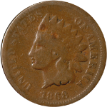 1868 Indian Cent