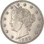 1883NC Liberty V Nickel - GEMMY