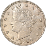 1906 Liberty V Nickel