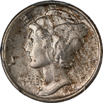 1936-P Mercury Dime PCGS MS67 FB Decent Eye Appeal Nice Strike