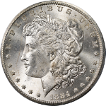 1884-CC Morgan Silver Dollar PCGS MS65 Blast White Superb Eye Appeal