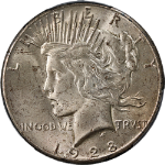 1928-P Peace Dollar PCGS MS63 Key Date Nice Eye Appeal Nice Strike