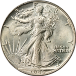 1946-P Walking Liberty Half PCGS MS64 Great Eye Appeal Strong Strike Nice Luster