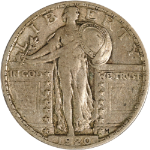 1920-P Standing Liberty Quarter - Choice+