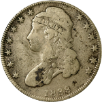 &#39;1838&#39; Bust Half Dollar - Contemporary Copy