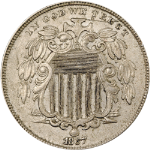 1867 Shield Nickel